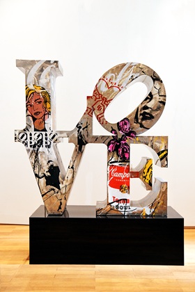 Love Symbol als Zeichen für Familienrecht und Ehevertrag